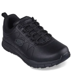 Skechers Work Sneakers & Athletic|Women's Skechers, Work: Nampa - Beja Sneaker - Wide Width Black