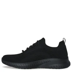 Skechers Work Work & Safety|Women's , Relaxed Fit: BOBS Sport Squad Chaos Slip Resistant Sneaker - Wide Width Black