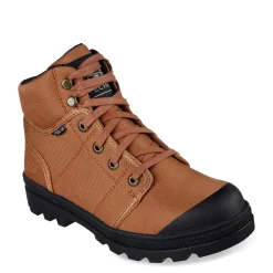 Skechers Work Boots|Women's , Rotund - Darragh Steel Toe Boot Rust
