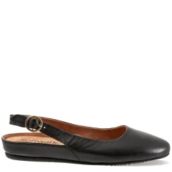 Soft Walk Flats|Women's , Sandy Flat Black