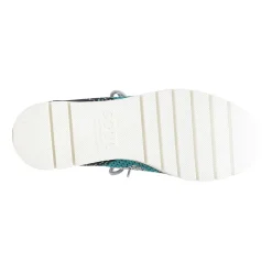 SOUL Naturalizer Sneakers & Athletic|Women's , Charlie-Knit Slip-On Sneaker Grey Turquoise