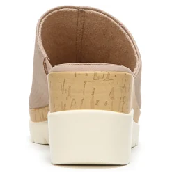 SOUL Naturalizer Sandals|Women's , Goodtimes Wedge Slide Taupe
