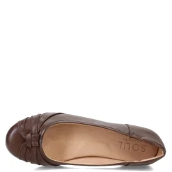 SOUL Naturalizer Flats|Women's , Gift Flat Brown