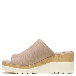 SOUL Naturalizer Wedges|Women's , Goodtimes Wedge Slide Taupe