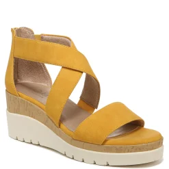 SOUL Naturalizer Wedges|Women's , Goodtimes Wedge Sandal Yellow