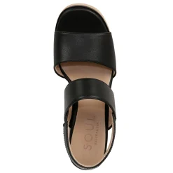 SOUL Naturalizer Sandals|Women's , Holly Sandal Black