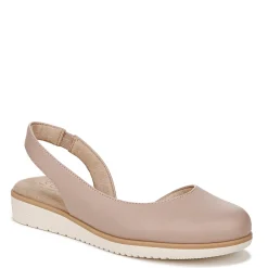 SOUL Naturalizer Flats|Women's , Idea Slingback Ballet Flat Blush Faux Leather