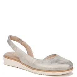 SOUL Naturalizer Flats|Women's , Idea Slingback Ballet Flat Light Gold