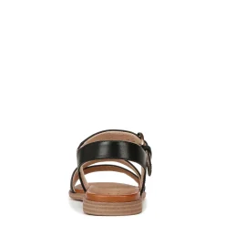 SOUL Naturalizer Sandals|Women's , Jayvee Sandal Black Faux Leather