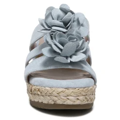 SOUL Naturalizer Wedges|Women's , Oodles Flower Sandal Sky Blue