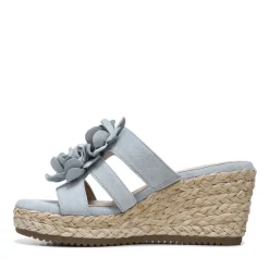 SOUL Naturalizer Wedges|Women's , Oodles Flower Sandal Sky Blue