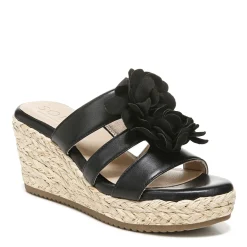 SOUL Naturalizer Wedges|Women's , Oodles Flower Sandal Black