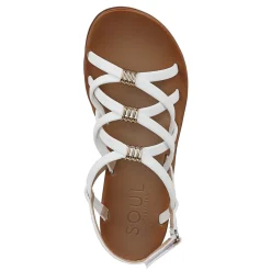 SOUL Naturalizer Sandals|Women's , Sierra Sandal White