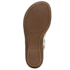 SOUL Naturalizer Sandals|Women's , Sierra Sandal White