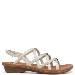 SOUL Naturalizer Sandals|Women's , Sierra Sandal Gold Faux Leather