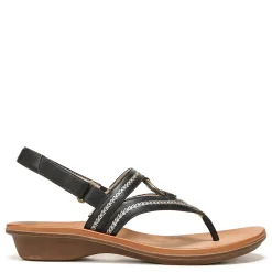 SOUL Naturalizer Sandals|Women's , Sunny Thong Sandal Black