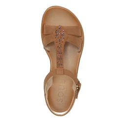 SOUL Naturalizer Sandals|Women's , Summer Sandal Toffee