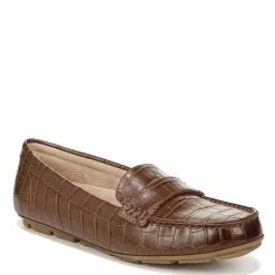 SOUL Naturalizer Slip-On Shoes|Women's , Seven Loafer Brown Croco
