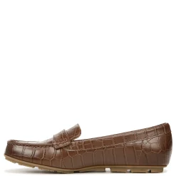 SOUL Naturalizer Slip-On Shoes|Women's , Seven Loafer Brown Croco