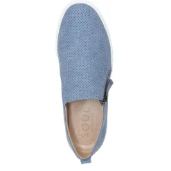 SOUL Naturalizer Sneakers & Athletic|Women's , Turner Slip-On Blue Jean