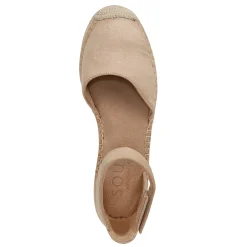 SOUL Naturalizer Sandals|Women's , Wren Espadrille Tan