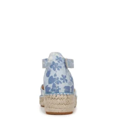 SOUL Naturalizer Wedges|Women's , Wren Espadrille Bluebell Fabric