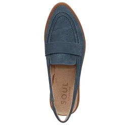 SOUL Naturalizer Flats|Women's , Yeah Flat Indigo