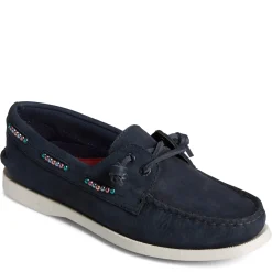 Sperry Boat Shoes|Women's , Authentic Original 2-Eye Beaded Boat Shoe Navy