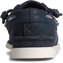 Sperry Boat Shoes|Women's , Authentic Original 2-Eye Beaded Boat Shoe Navy