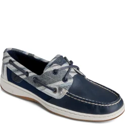 Sperry Boat Shoes|Women's , Bluefish 2 Eye Boat Shoe Navy Stripe