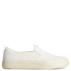 Sperry Slip-On Shoes|Women's , Breaker Plushstep Slip-On Bright White