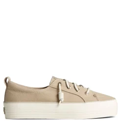 Sperry Sneakers & Athletic|Women's , Crest Vibe Platform Sneaker Light Brown