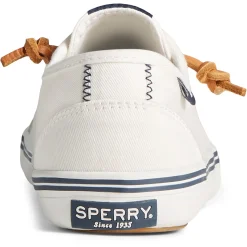 Sperry Sneakers & Athletic|Women's , Lounge Away 2 Lace-Up Boat Shoe White