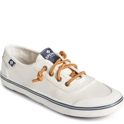 Sperry Slip-On Shoes|Women's , Lounge Away 2 Lace-Up Boat Shoe White