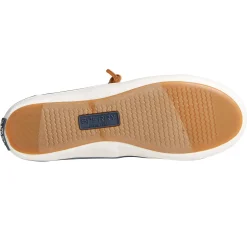 Sperry Slip-On Shoes|Women's , Lounge Away 2 Lace-Up Boat Shoe White