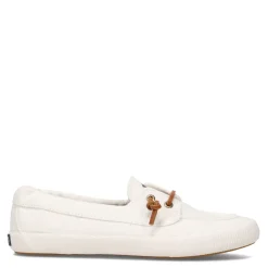 Sperry Boat Shoes|Women's , Lounge Away 2 Boat Shoe White Linen