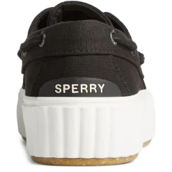 Sperry Sneakers & Athletic|Women's , Pier Wave Boat Platform Sneaker Black