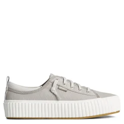 Sperry Sneakers & Athletic|Women's , Pier Wave SeaCycled Boat Platform Sneaker Grey