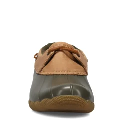 Sperry Slip-On Shoes|Women's , Saltwater 1 Eye Duck Boot Tan Olive