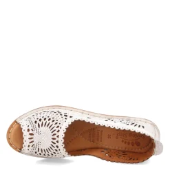 Spring Step Sandals|Women's , Brandal Slip-On White