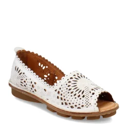 Spring Step Slip-On Shoes|Women's , Brandal Slip-On White