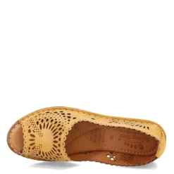 Spring Step Slip-On Shoes|Women's , Brandal Slip-On Yellow