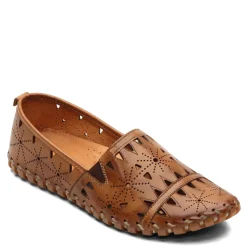 Spring Step Slip-On Shoes|Women's , Fusaro Slip-On Brown
