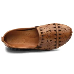Spring Step Slip-On Shoes|Women's , Fusaro Slip-On Brown