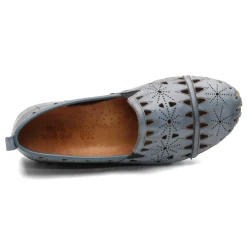 Spring Step Slip-On Shoes|Women's , Fusaro Slip-On Blue