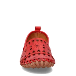 Spring Step Loafers|Women's , Fusaro Slip-On Red