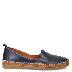 Spring Step Slip-On Shoes|Women's , Ingrid Slip-On Navy