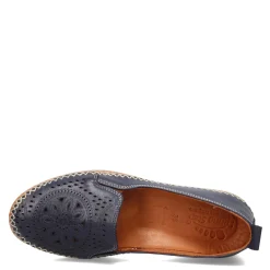 Spring Step Flats|Women's , Ingrid Slip-On Navy
