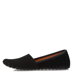 Spring Step Slip-On Shoes|Women's , Kathaleta Slip-On Black Suede
