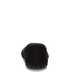 Spring Step Flats|Women's , Kathaleta Slip-On Black Suede